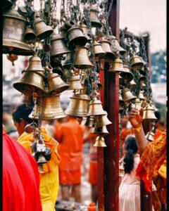 Echoes of Devotion Seeking blessings, finding peace
